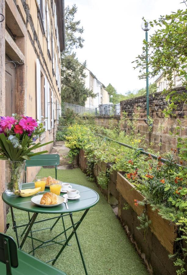 "Cosy Morning" - Au Fil De L'Eau - Terrasse Apartment Barr Exterior photo